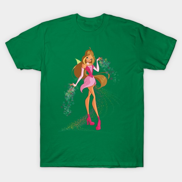 Winx Club - Flora T-Shirt by Nykos